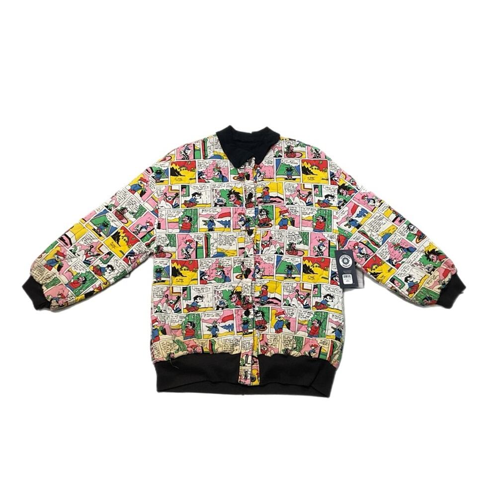Vintage Comic Quilted Jacket